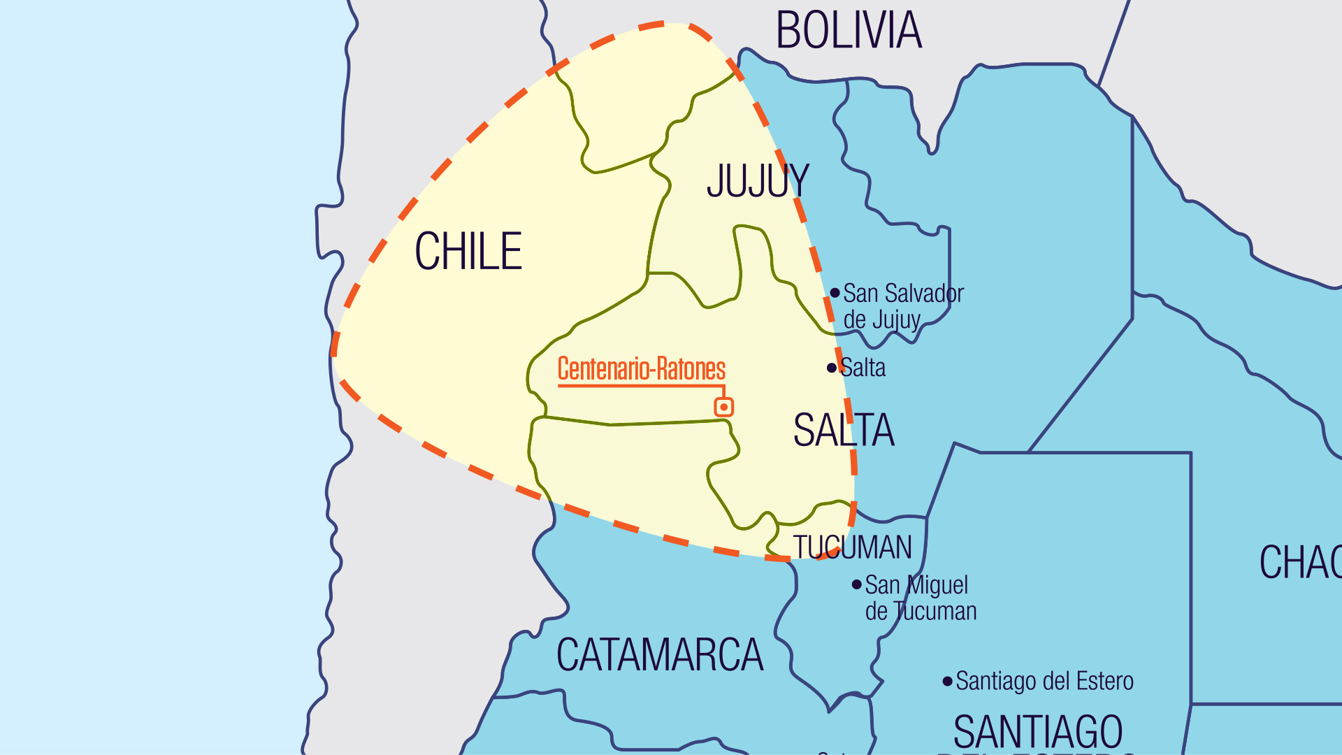 2024-12-15-Eramine-Lithium-Triangle The Centenario-Ratones mine is located inside the largest Lithium reserve in the world, known as the lithium triangle