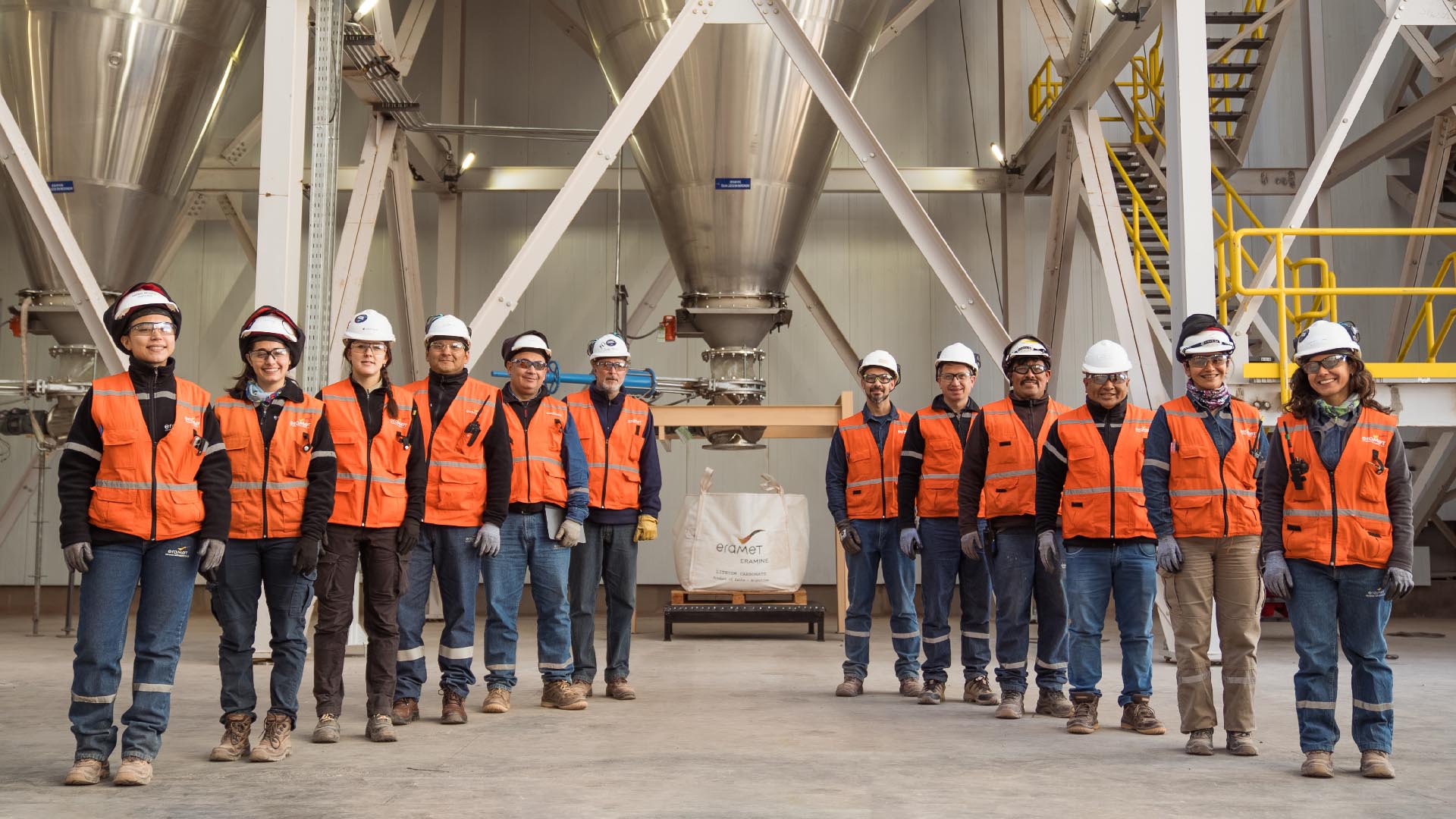 2025-01-14-Eramine-commited Eramine commissioned its production plant and achieved its first non-commercial lithium carbonate production by the end of 2024.